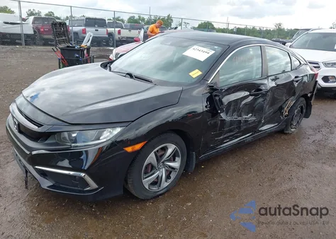 2020 Honda Civic Lx from USA, damaged, VIN 2HGFC2F62LH508920